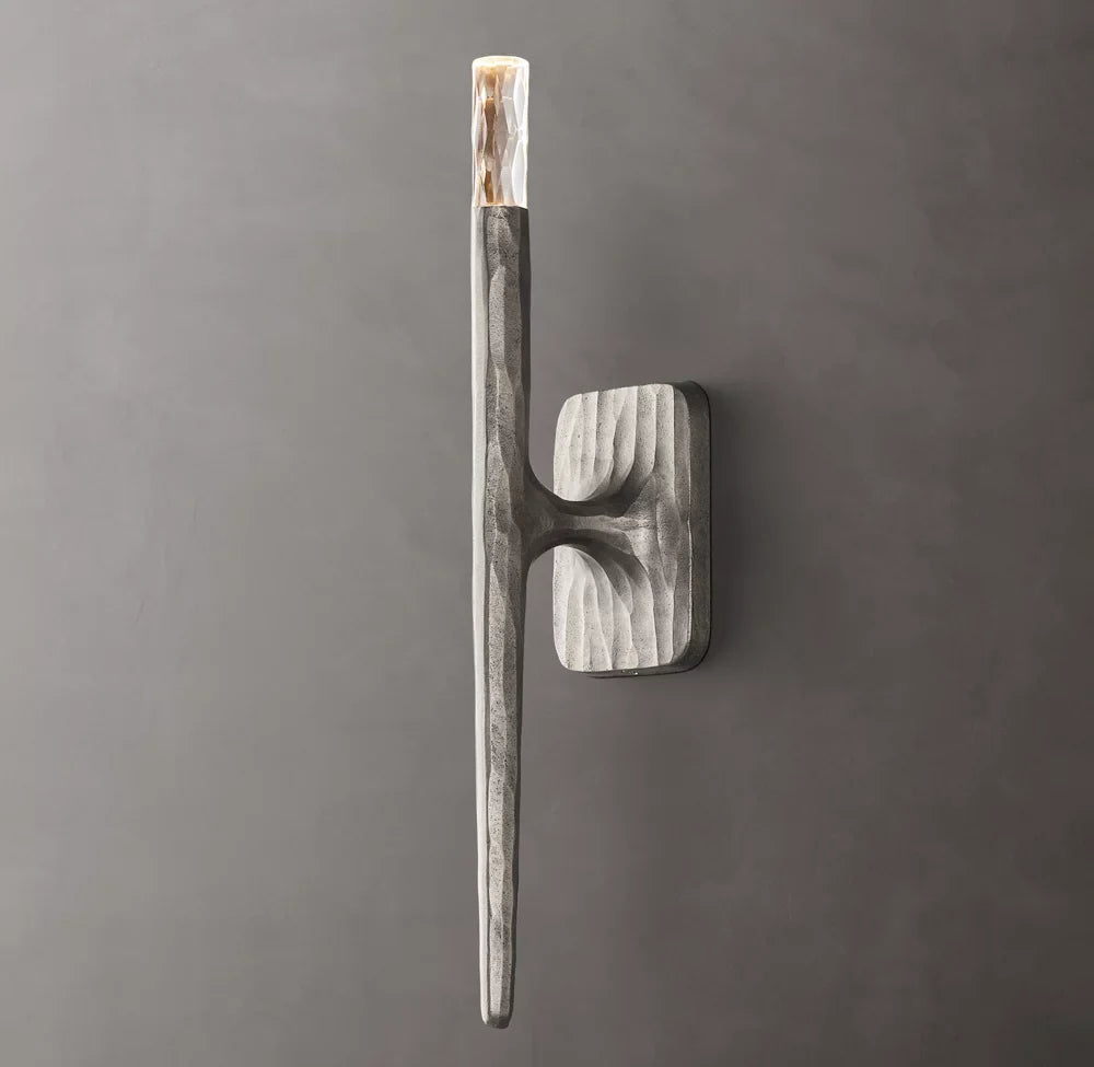 Thaddeus Wall Light, Bathroom Wall Sconce, detail 2