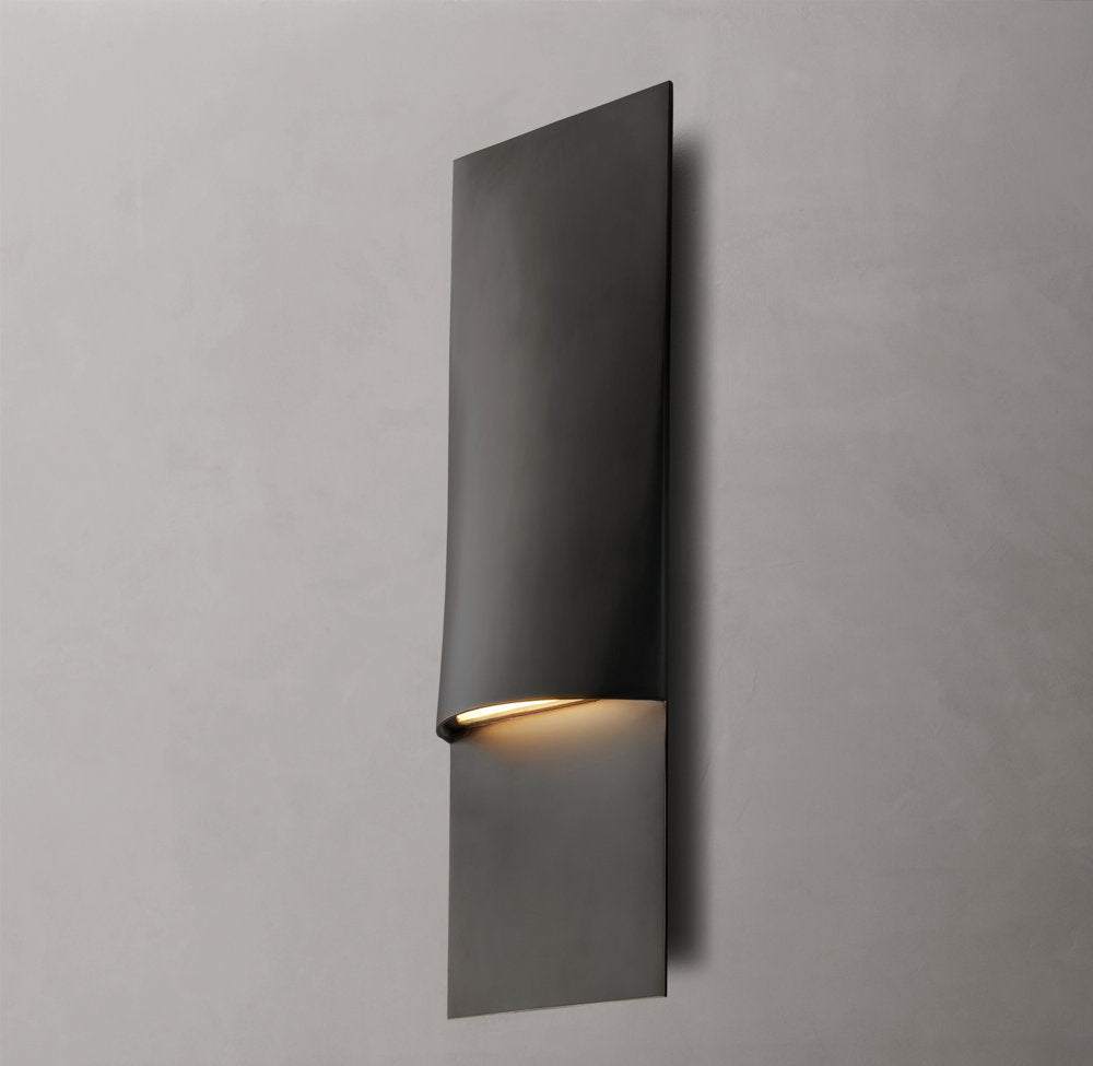 Taza Vertical Box Sconce, Wall Sconce, detail 3