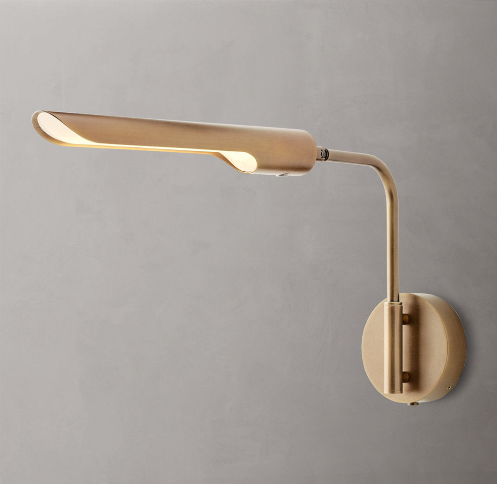 Quinton Task Wall Light, Plug-In Wall Sconce, detail 4