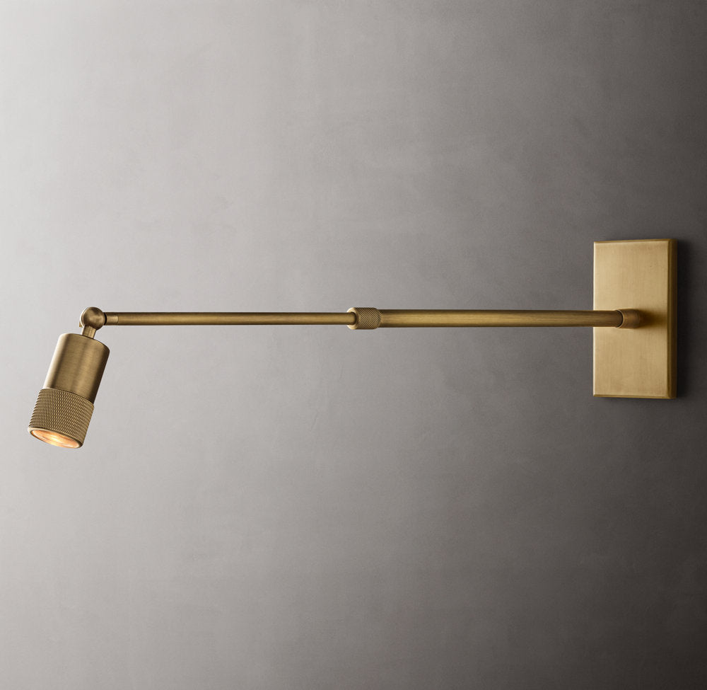 Utilitaire Grand Telescoping Wall Light, Bedroom Wall Sconce, detail 6