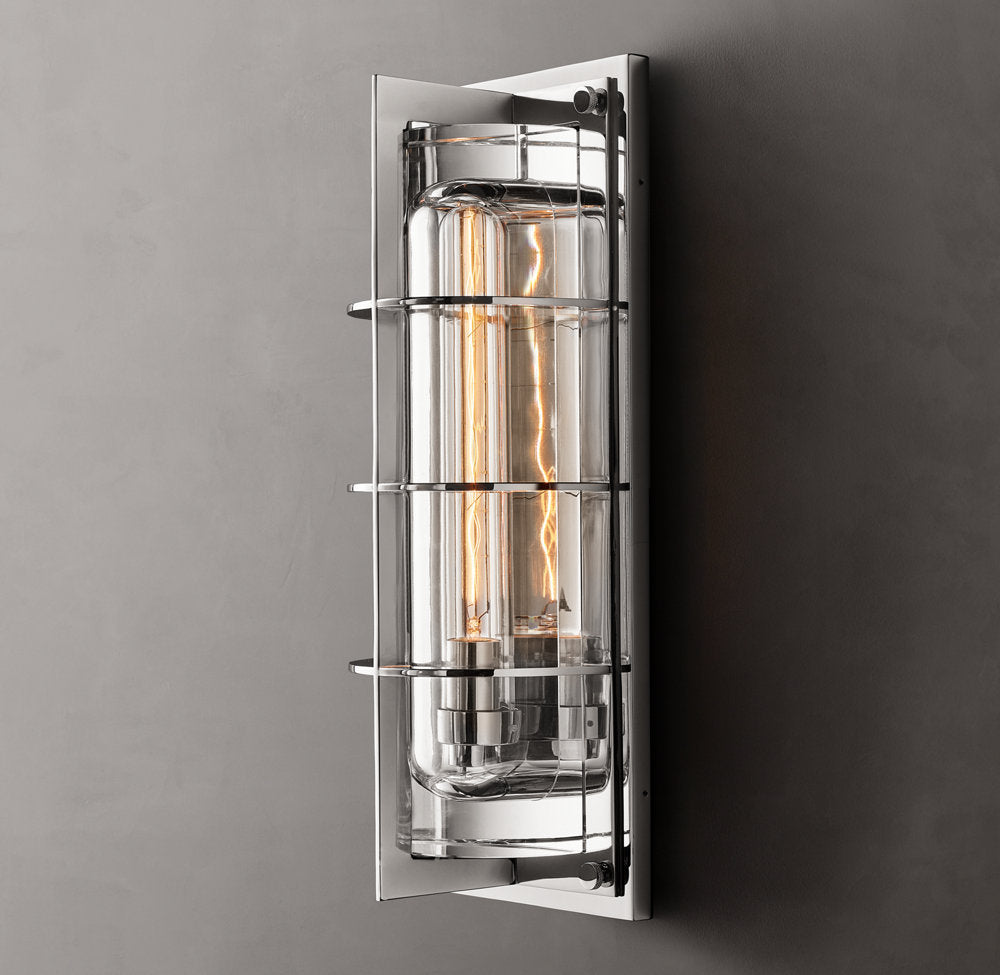 Vicomte Grand Exterior Sconce, Outdoor Wall Light, detail 2