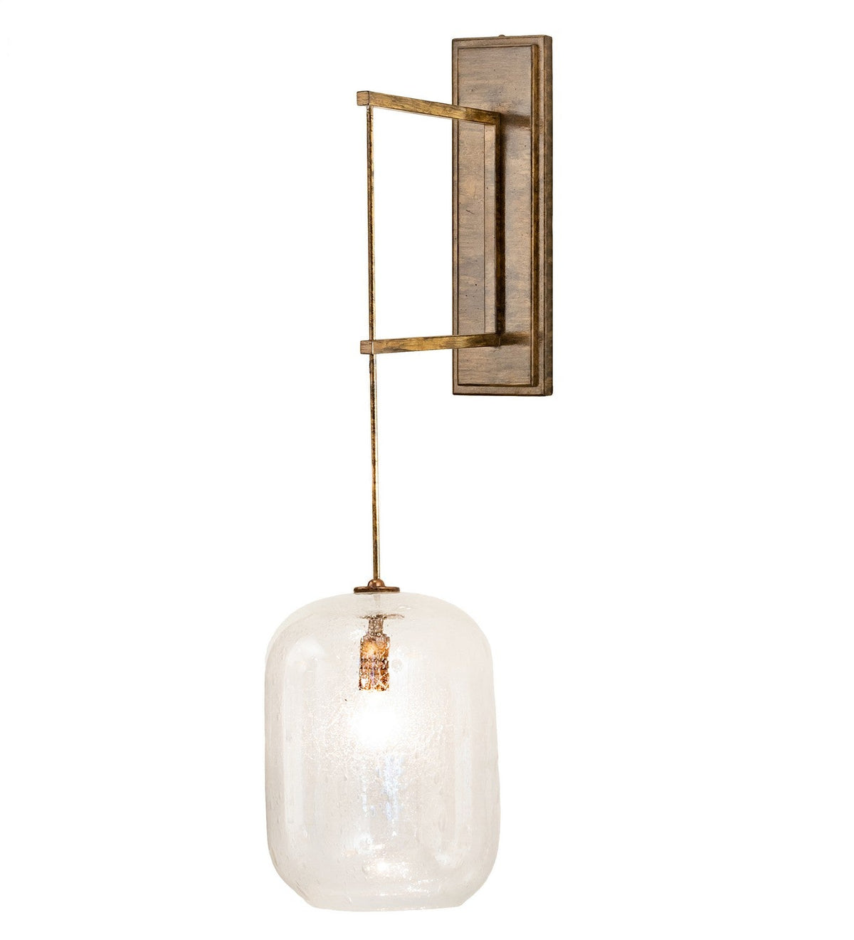 Pastilla 1-Light 30.00" Brushed Brass LED Wall Sconce detail view 2
