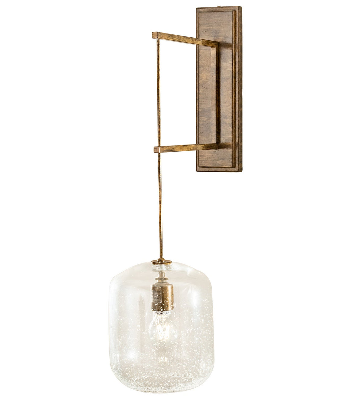 Pastilla 1-Light 30.00" Brushed Brass LED Wall Sconce front view