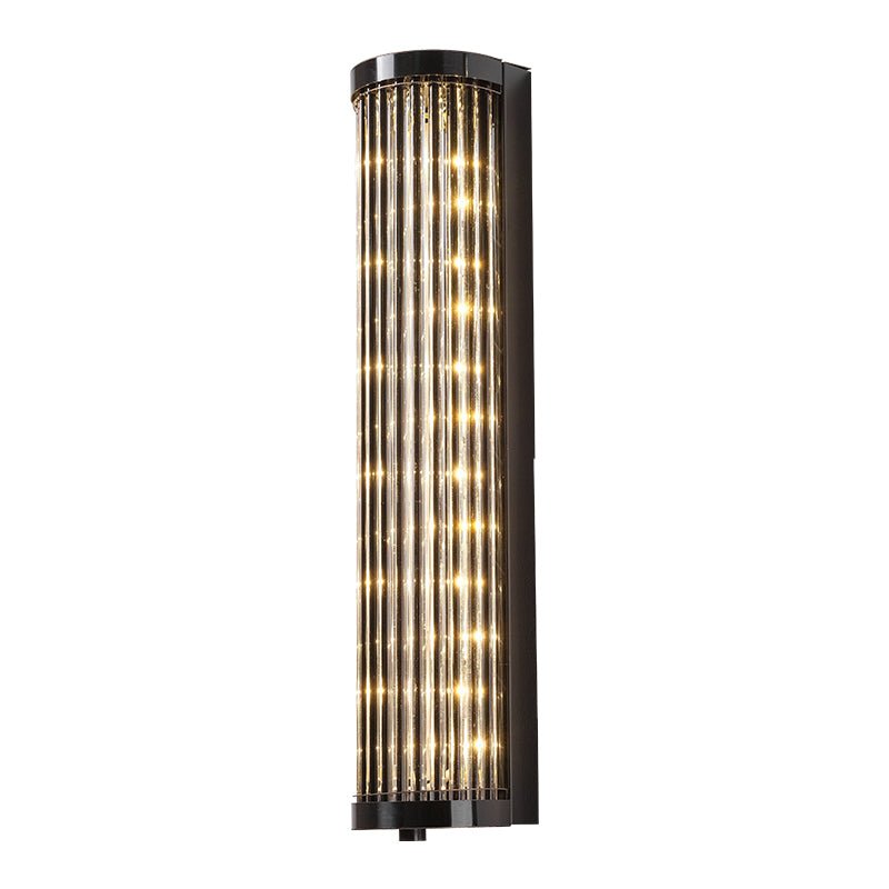 Luma Column Wall Light, Hardwired Wall Sconce, Metal, Model A: Dia 9cm x H 35cm