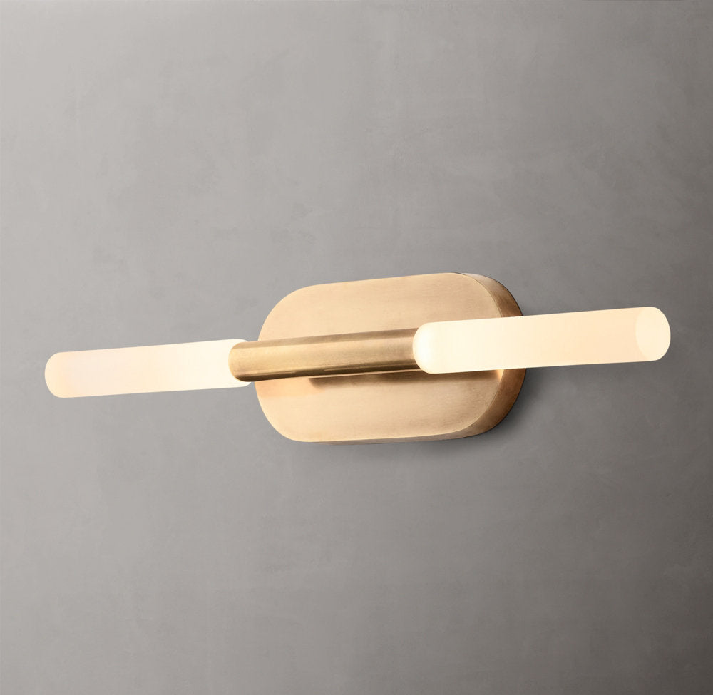 Rousseau Linear Wall Light, Bathroom Wall Sconce, detail 5