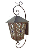 1-Light 56.00" Gilded Tobacco Wall Sconce front view
