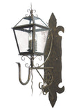 Stallone 3-Light 40.00" Golden Bronze Wall Sconce front view