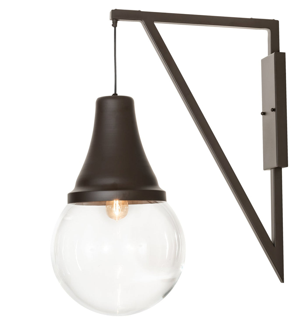 Aideen 1-Light 28.00" Oil Rubbed Bronze LED Wall Sconce detail view 5
