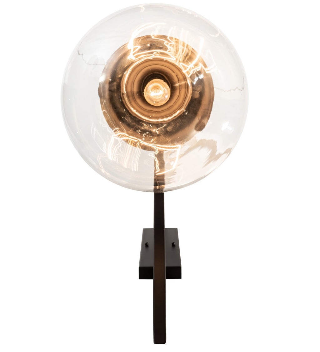 Aideen 1-Light 28.00" Oil Rubbed Bronze LED Wall Sconce detail view 6