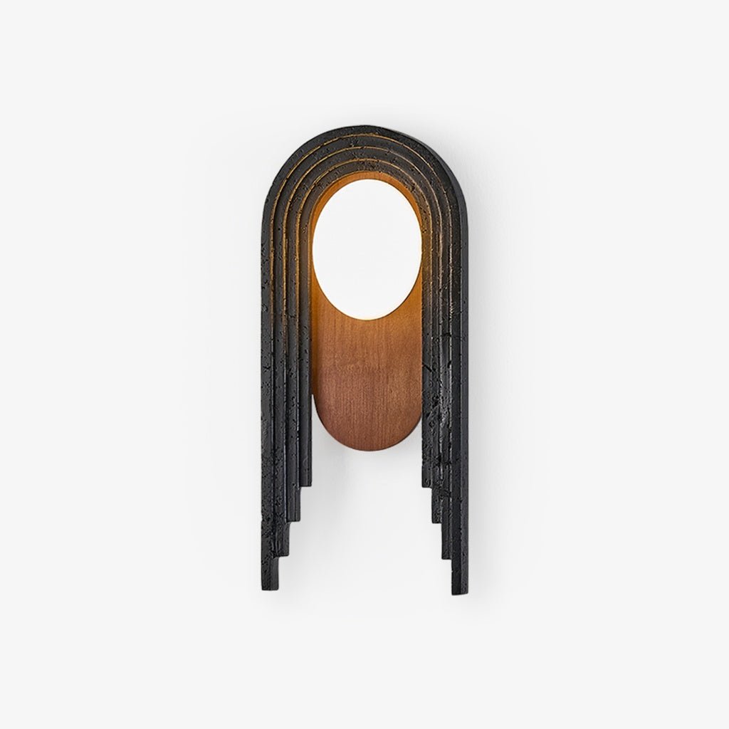 Zenith Art Deco Wall Light, Hardwired Wall Sconce, detail 2