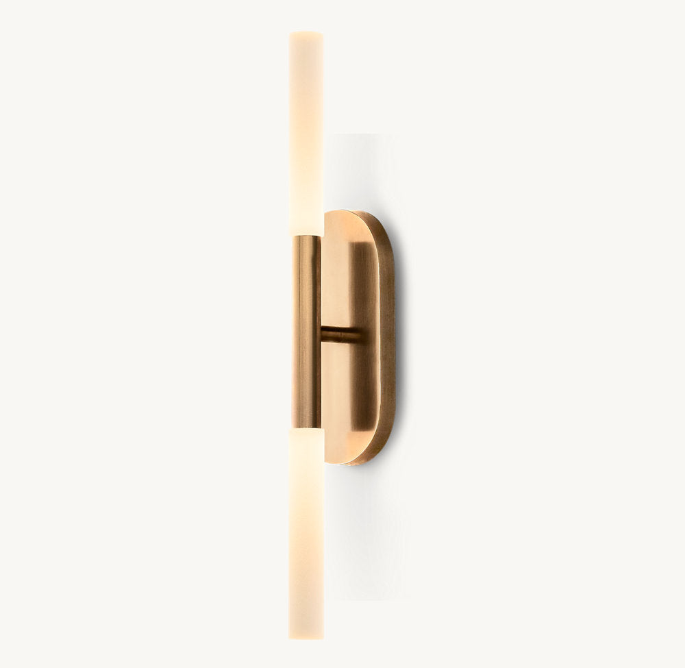 Rousseau Linear Wall Light, Bathroom Wall Sconce, detail 7