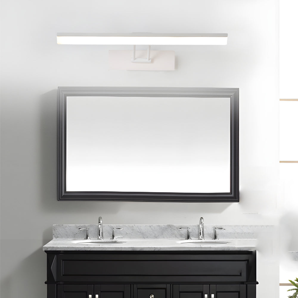 240° Adjustable Linear LED Vanity Fixture with Contemporary Clean-Lined Design, Bathroom Vanity Light, detail 3