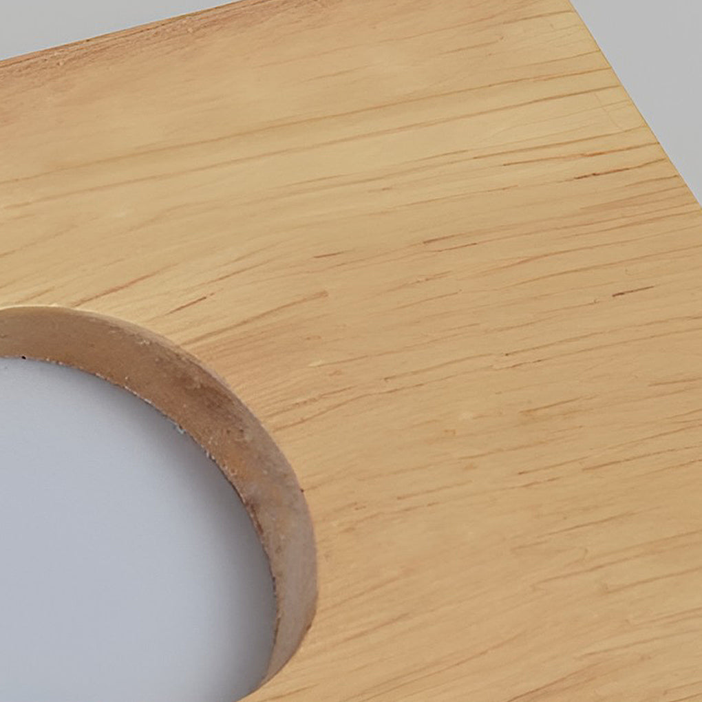 Box Wood Waterproof LED Nordic Wall Light Mirror Light Sconces, Bathroom Vanity Light, detail 9