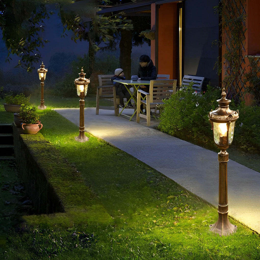 Waterproof European-style Landscape Pathway Light Exterior Lawn Lamp, Outdoor Wall Light, detail 6