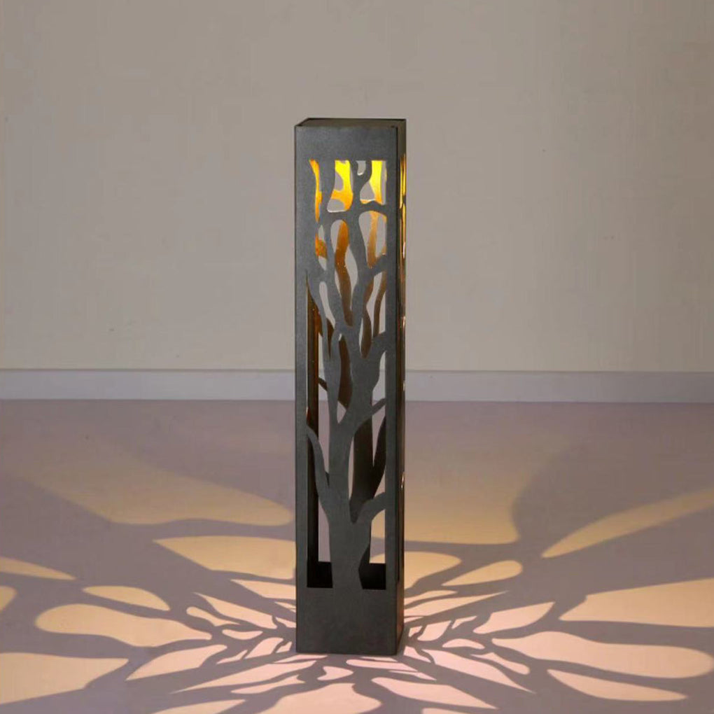 Novel Creative Hollow out Design Waterproof LED Contemporary Solar Lawn Lamp, Outdoor Wall Light, detail 8