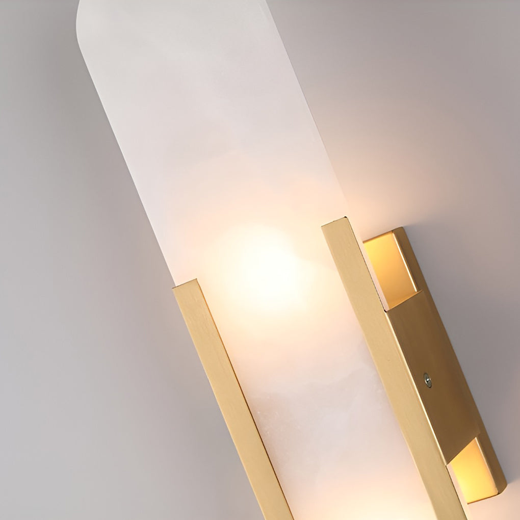 Electroplated Metal G4 LED Up and Down Lights Contemporary Wall Fixtures Lighting, Bedroom Wall Sconce, detail 9