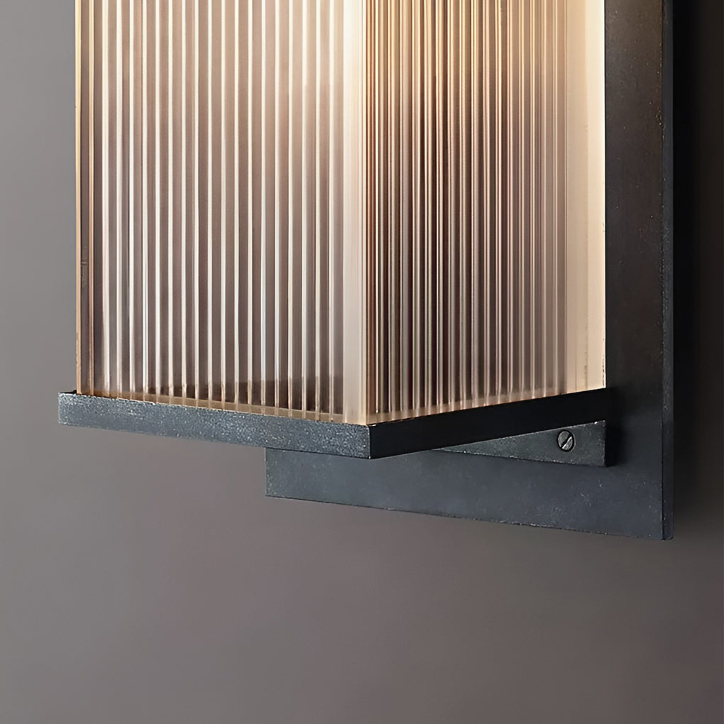 Box Waterproof LED 3w Contemporary Exterior Solar Wall Fixtures Lighting, Outdoor Wall Light, detail 8