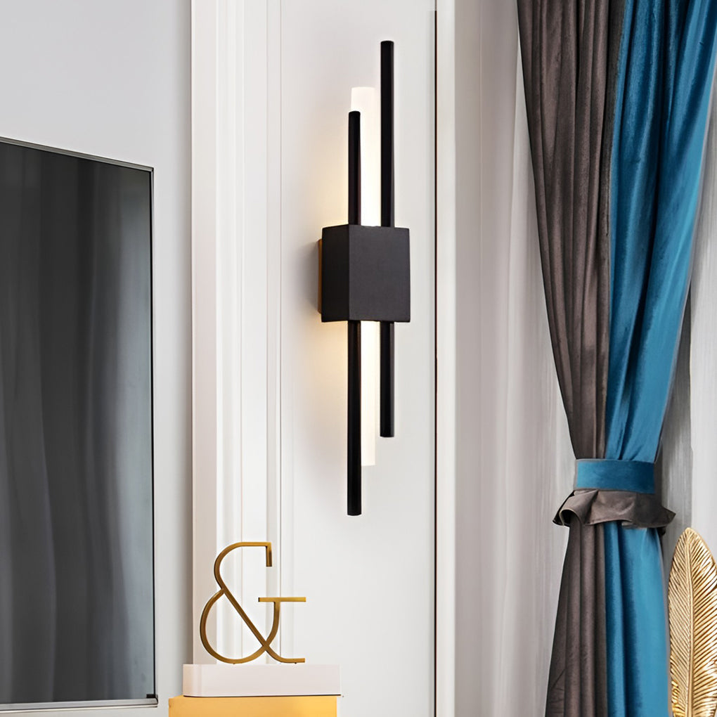 LED Up and Down Lights Postmodern Wall Light, Bedroom Wall Sconce, detail 3