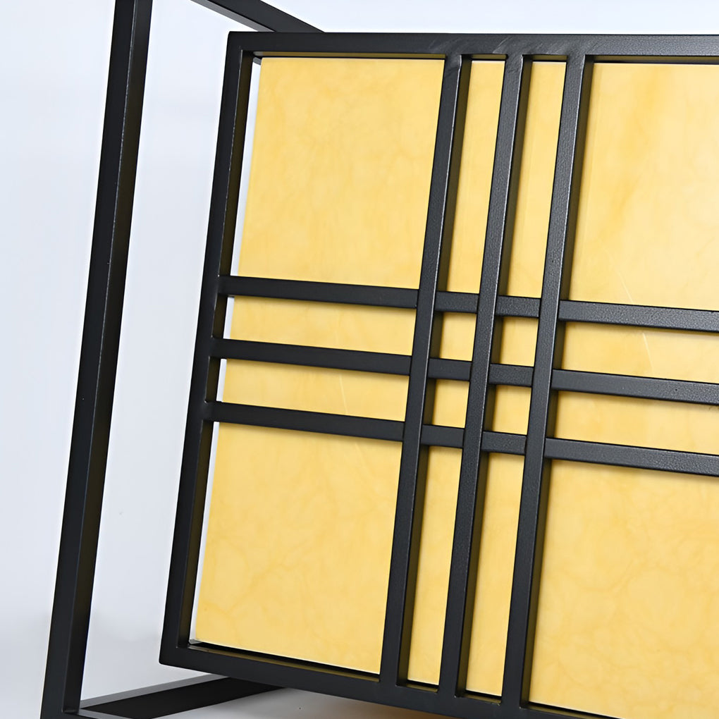 Retro Square Waterproof LED Black Contemporary Exterior Post Caps Lights, Outdoor Wall Light, detail 10