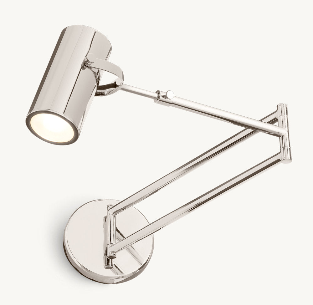 Champeaux Swing-Arm Wall Light, Plug-In Wall Sconce, detail 20