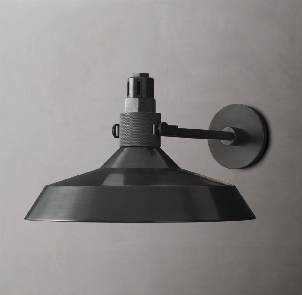 Condorcet Metal Shade Wall Light, Wall Sconce, detail 9