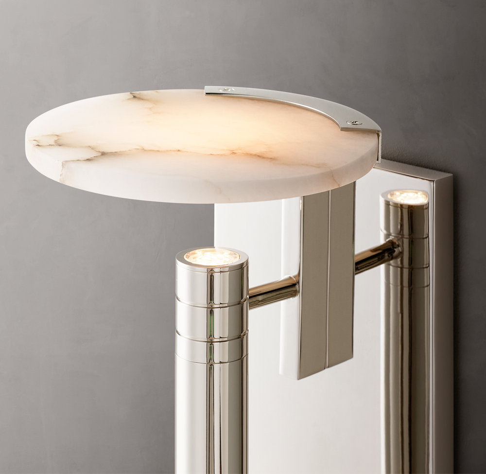 M└lange Disc Wall Light, Bathroom Wall Sconce, detail 14