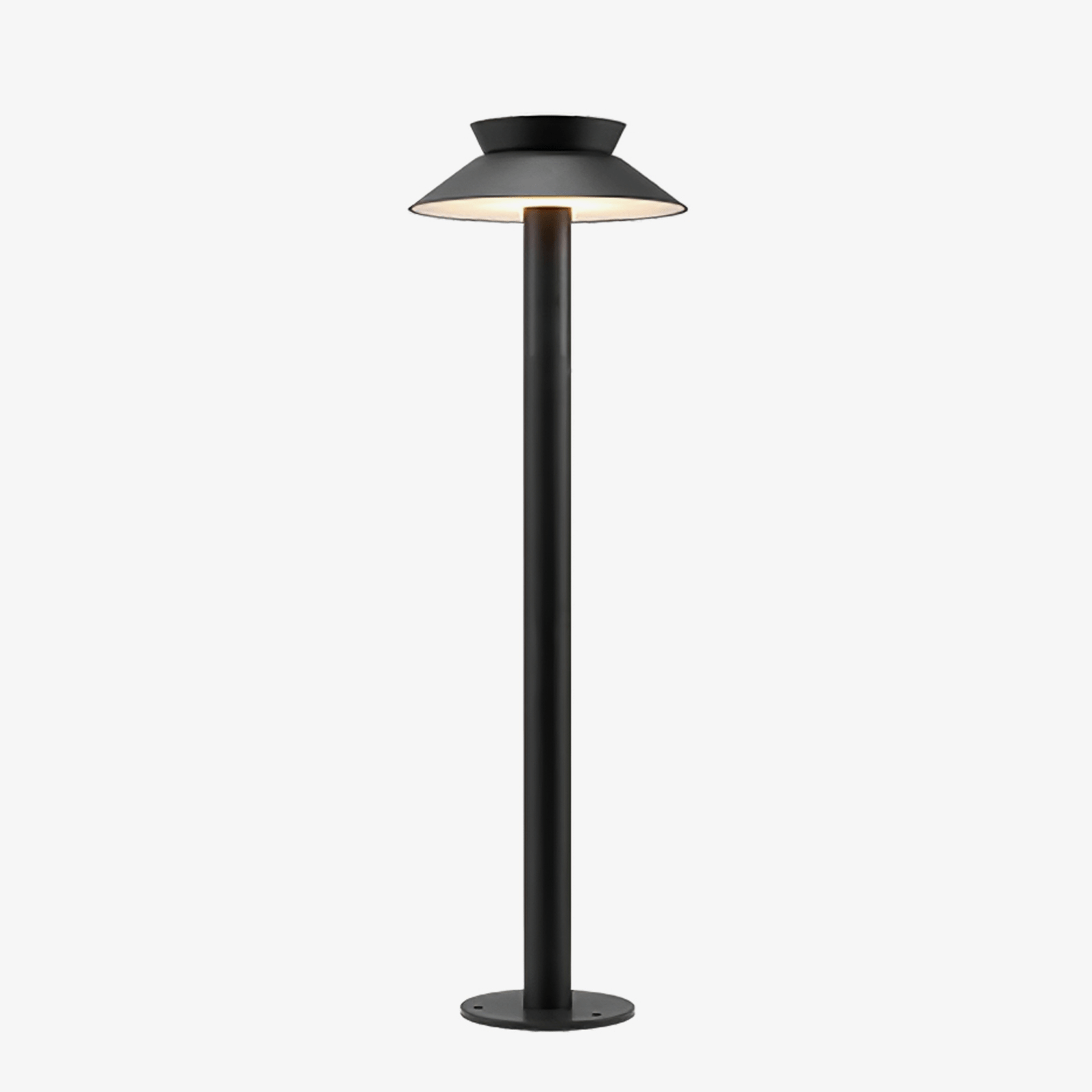Halo Stem Exterior Path Light, Outdoor Wall Light, Stainless steel, Dia 23cm x H 60cm