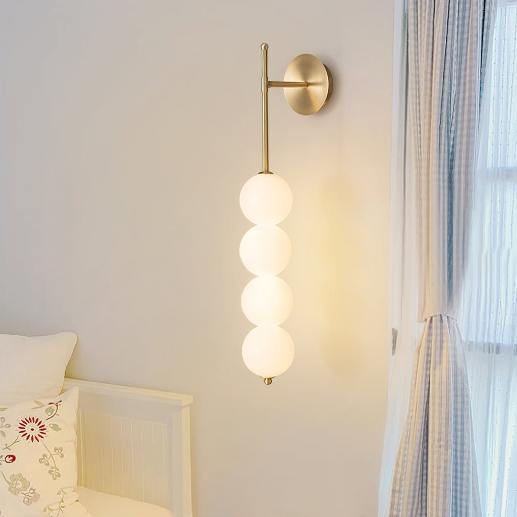 Abacus Wall Light, Bedroom Wall Sconce, detail 15