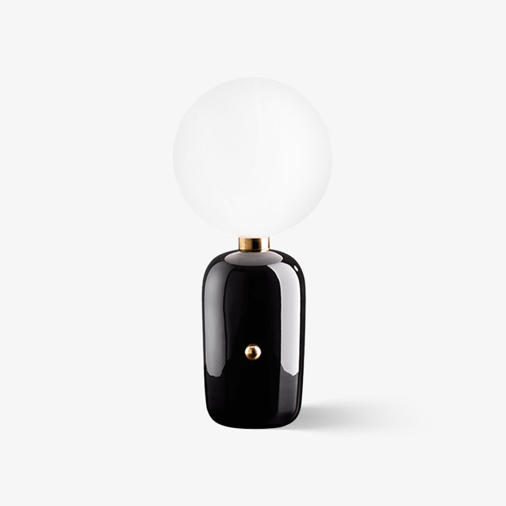 Kade Table Light, Bedside Table Lamp, Aluminum alloy, ∅ 9.8″ x H 19.7″