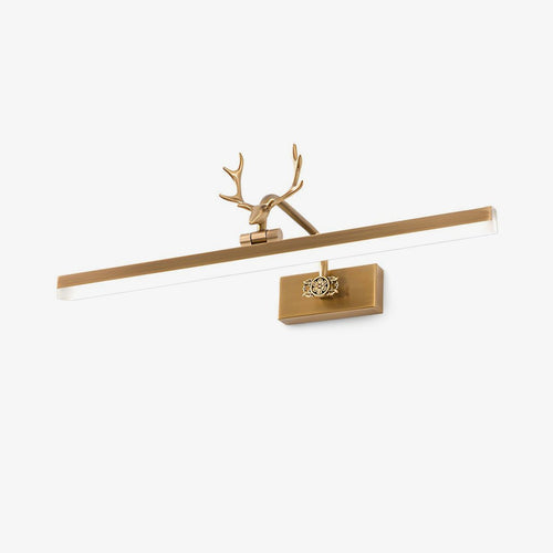 Adelaide Antler Wall Light, Hardwired Wall Sconce, Metal, Dia 43cm x H 15cm