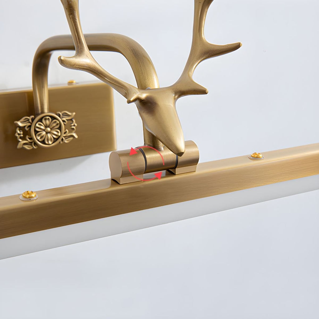 Adelaide Antler Wall Light, Hardwired Wall Sconce, detail 12