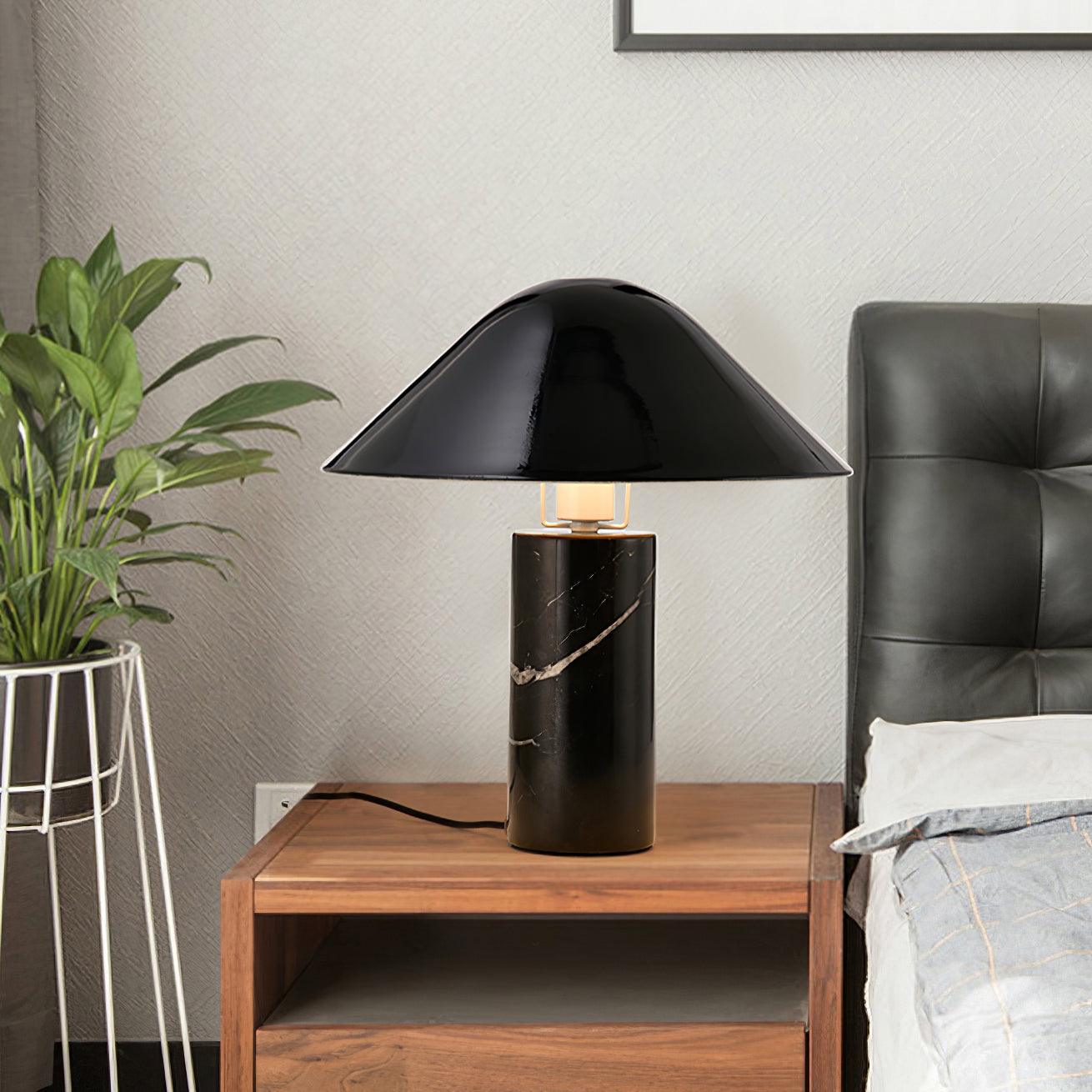Adelaide Marble Table Light, Bedside Table Lamp, detail 5