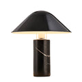 Adelaide Marble Table Light, Bedside Table Lamp, Metal, Dia 38cm x H 42cm