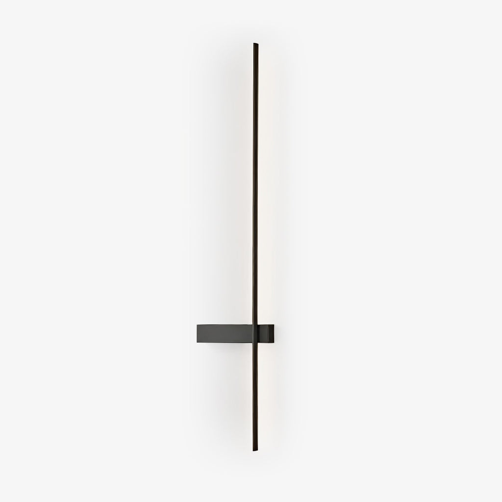 Adeline Linear Wall Light, Hardwired Wall Sconce, Metal, Dia 15cm x H 68cm