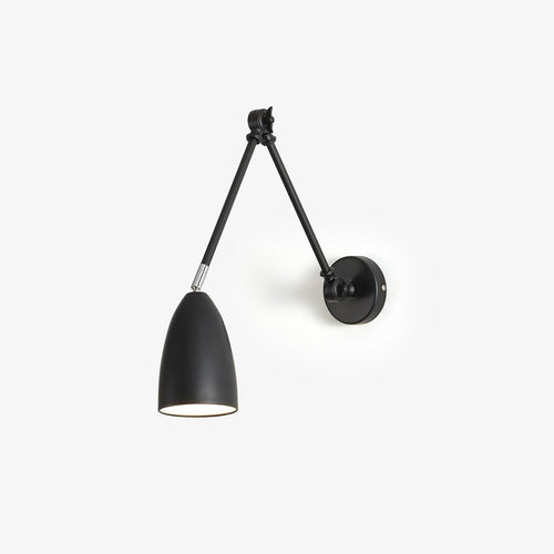 Adjustable Pivot Arm Wall Light, Hardwired Wall Sconce, detail 2