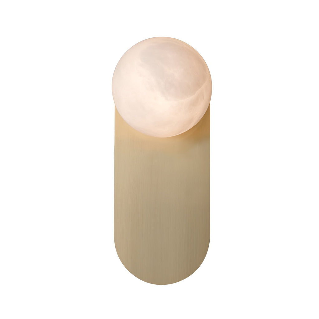 Adrion Alabaster Wall Light, Hardwired Wall Sconce, detail 17