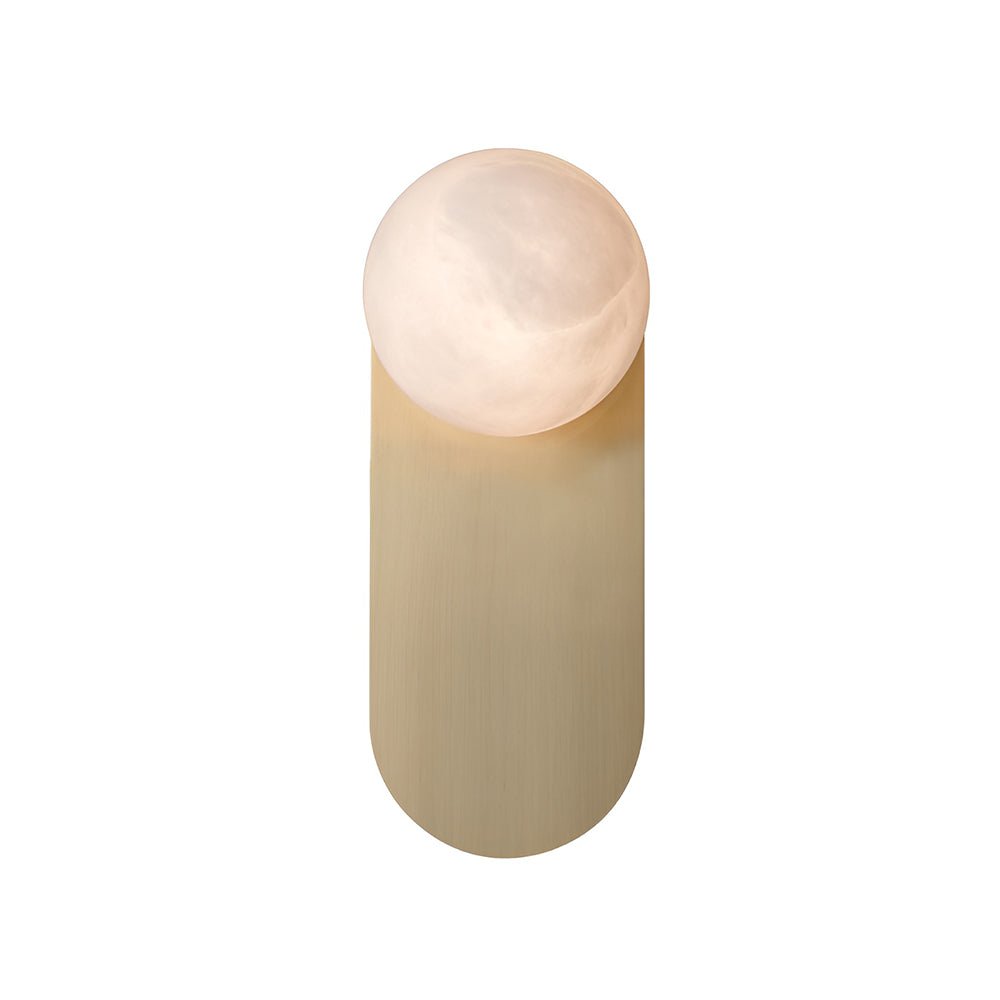 Adrion Alabaster Wall Light, Hardwired Wall Sconce, detail 10
