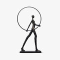 Aeon Sculpture Floor Light, Floor Lamp, Metal, ∅ 41.3″ x H 70.8″