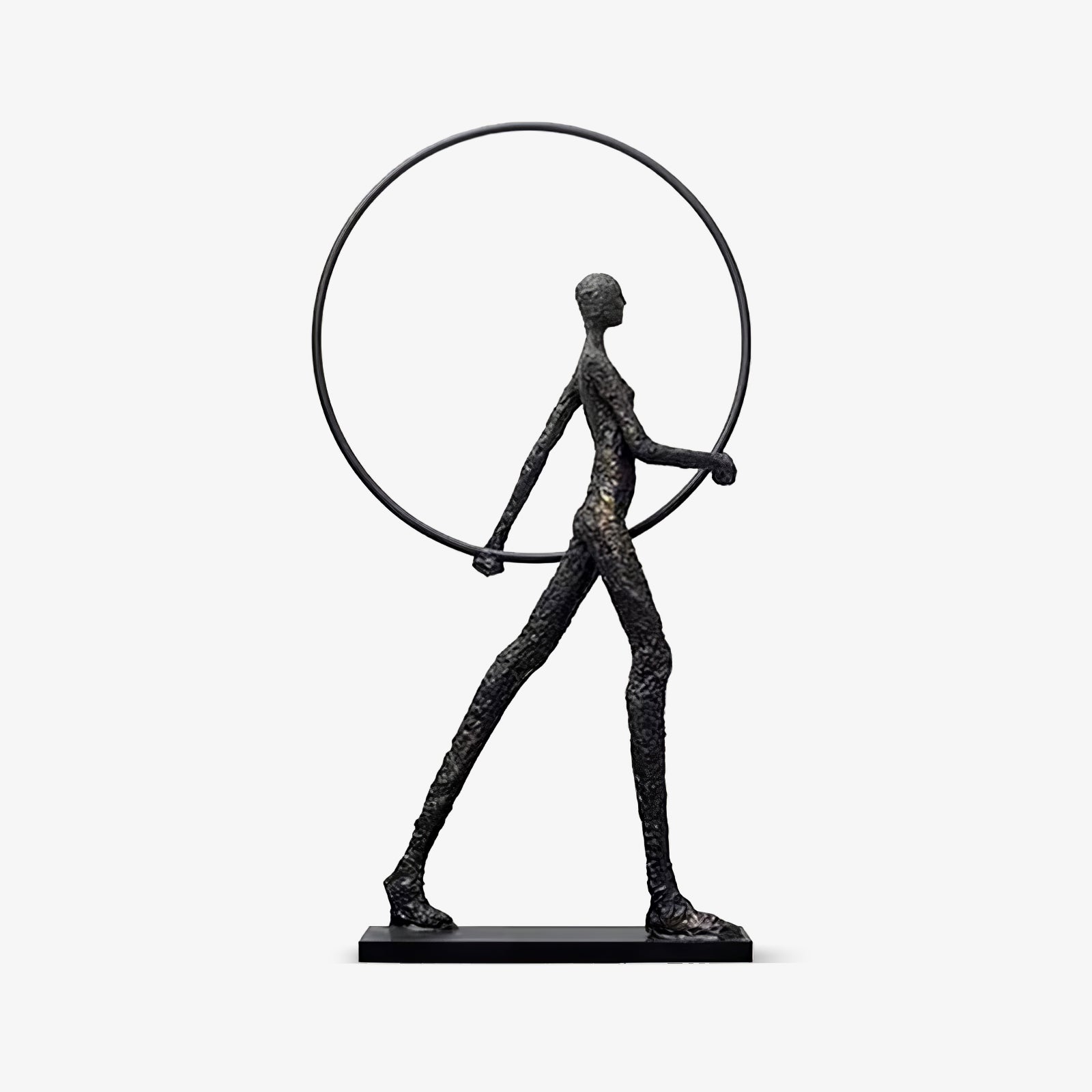 Aeon Sculpture Floor Light, Floor Lamp, Metal, ∅ 41.3″ x H 70.8″