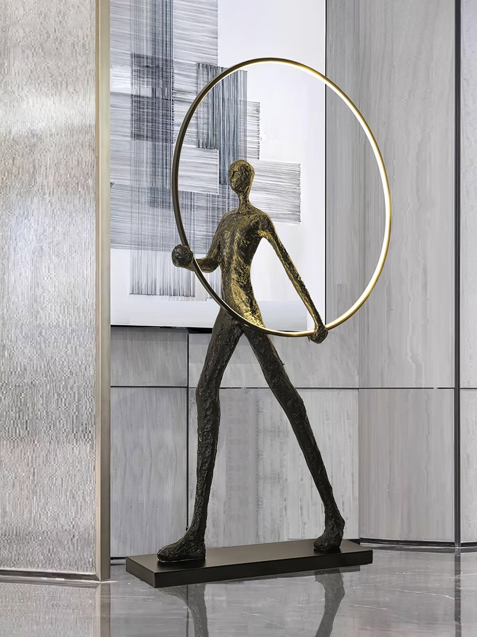 Aeon Sculpture Floor Light, Floor Lamp, detail 6