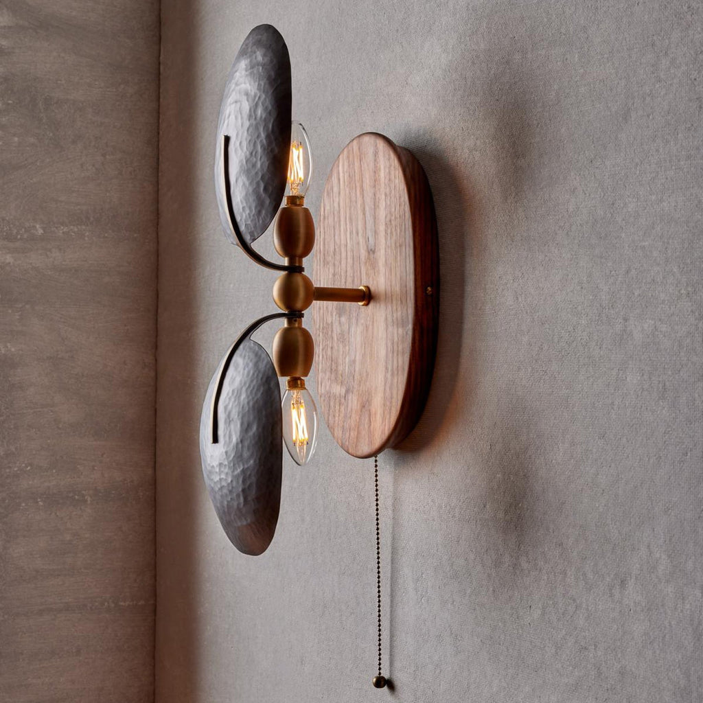 Aero Fan Wall Light, Hardwired Wall Sconce, detail 18