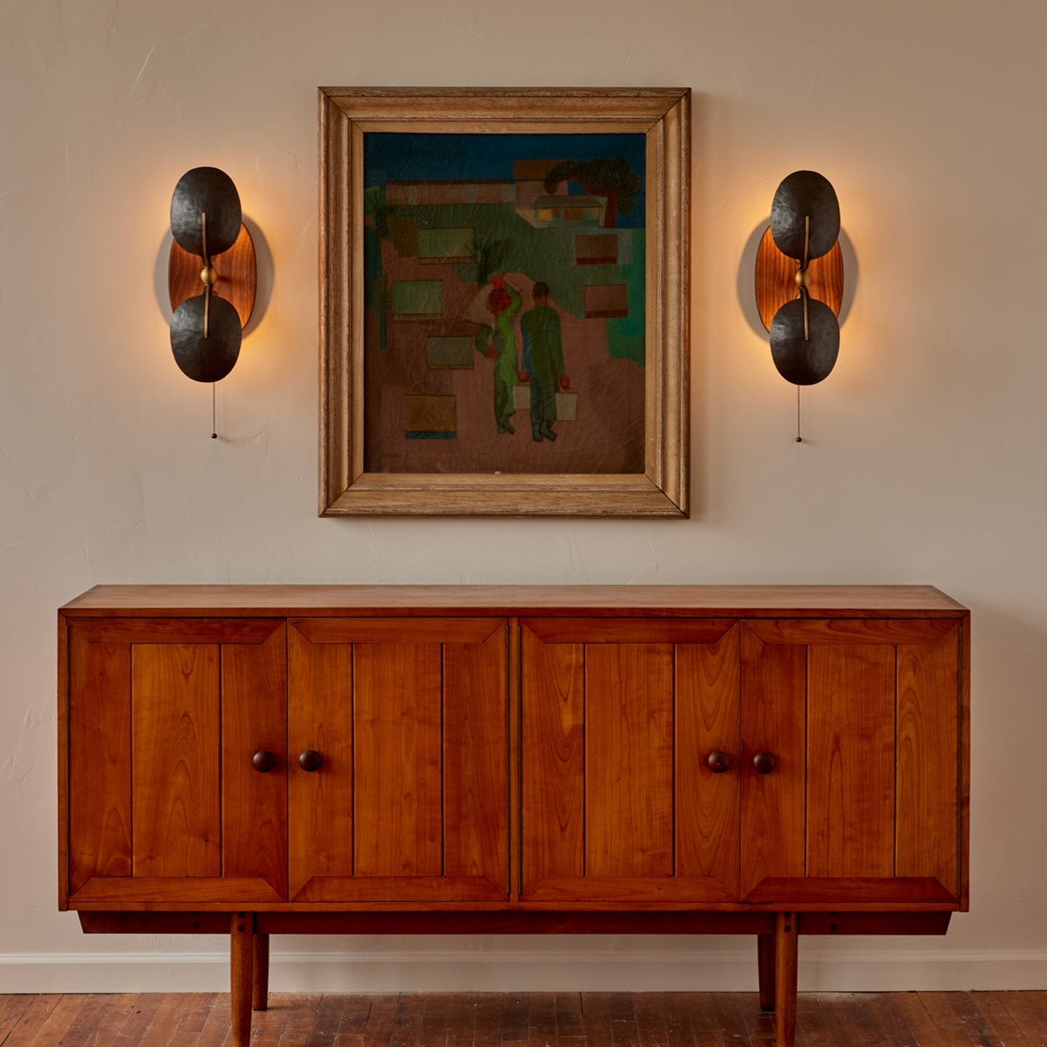 Aero Fan Wall Light, Hardwired Wall Sconce, detail 2