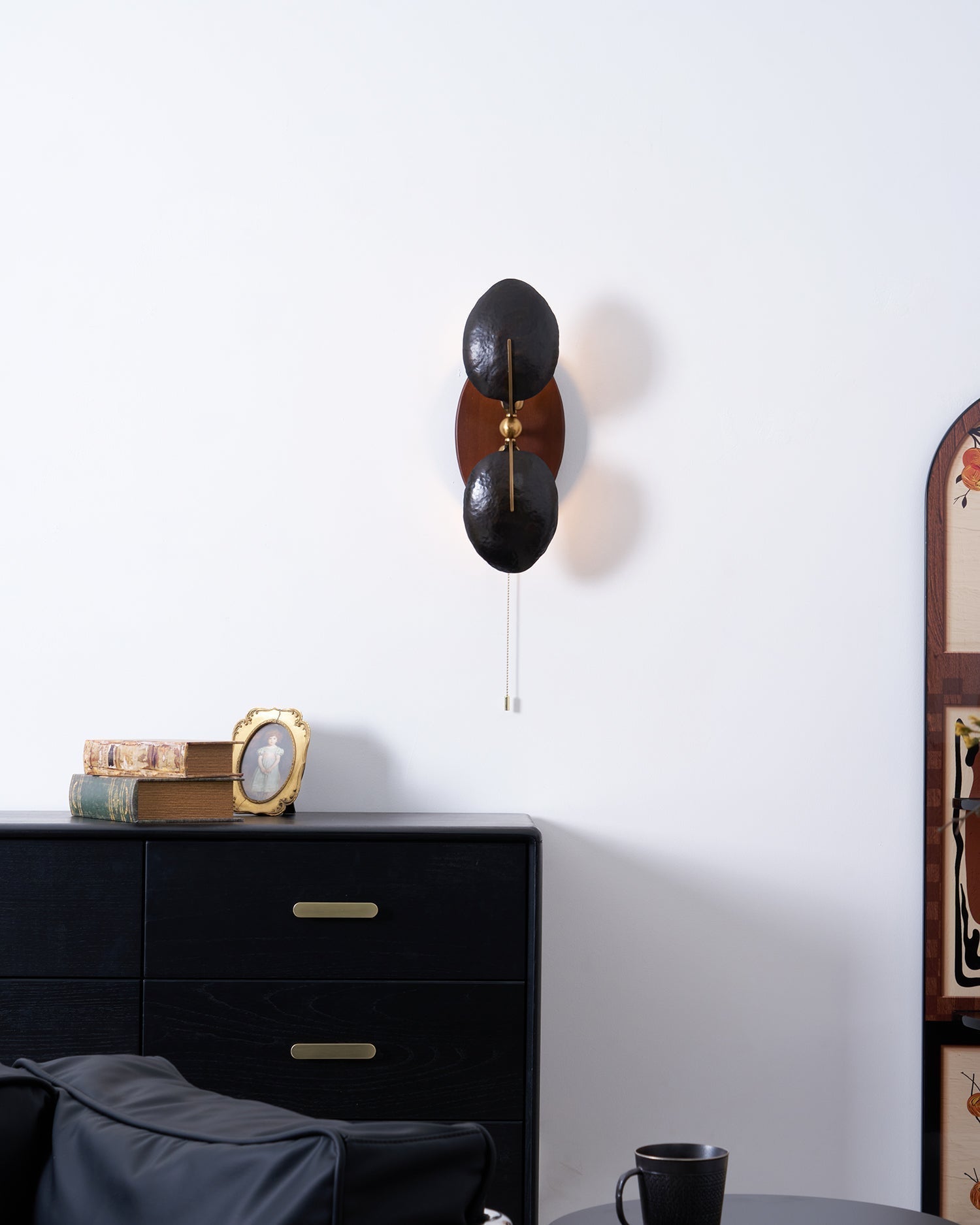Aero Fan Wall Light, Hardwired Wall Sconce, detail 4