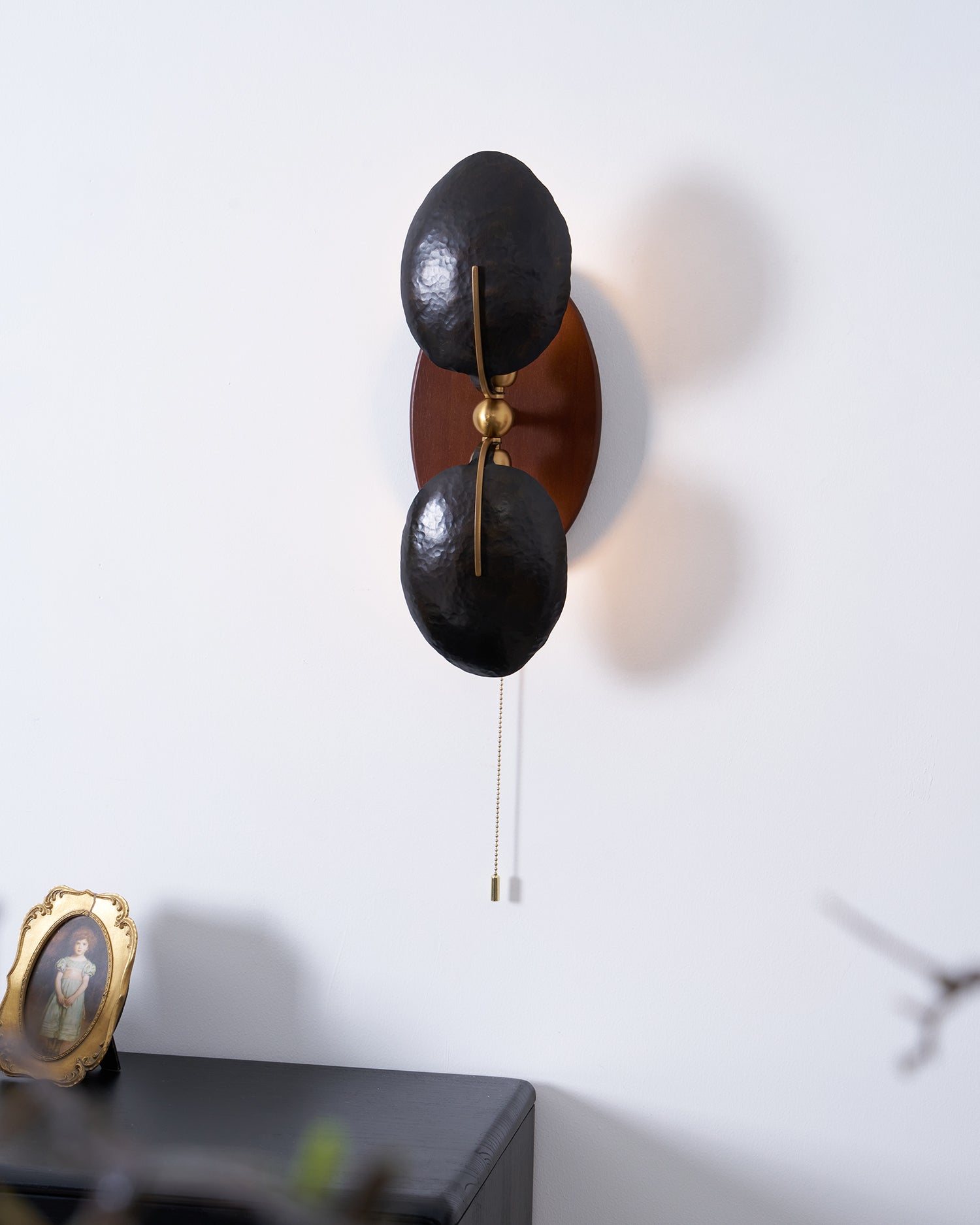 Aero Fan Wall Light, Hardwired Wall Sconce, detail 5