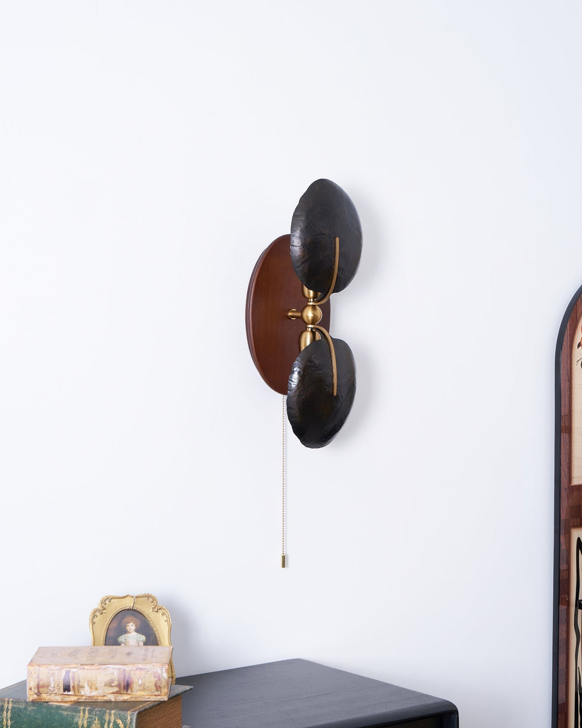Aero Fan Wall Light, Hardwired Wall Sconce, detail 11