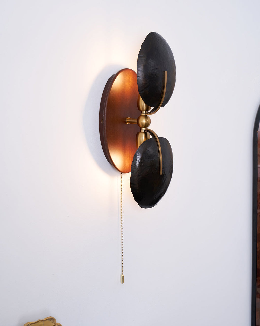 Aero Fan Wall Light, Hardwired Wall Sconce, detail 15