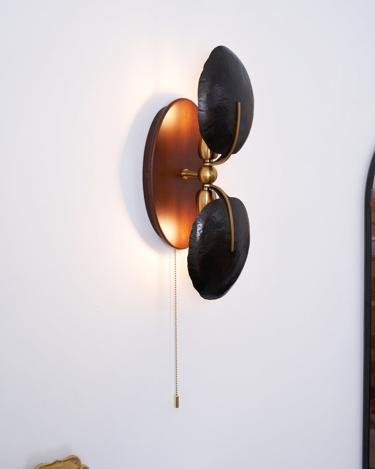 Aero Fan Wall Light, Hardwired Wall Sconce, detail 15