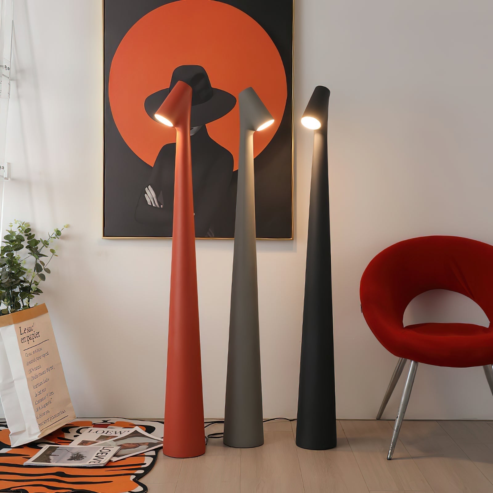 Africa Floor Light, Floor Lamp, detail 2