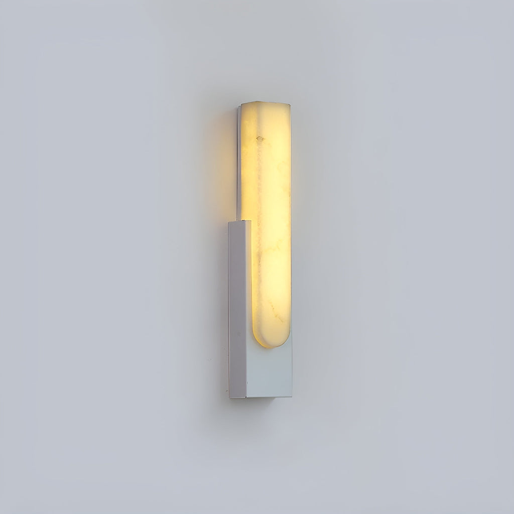 Agatha Alabaster Wall Light, Hardwired Wall Sconce, detail 29