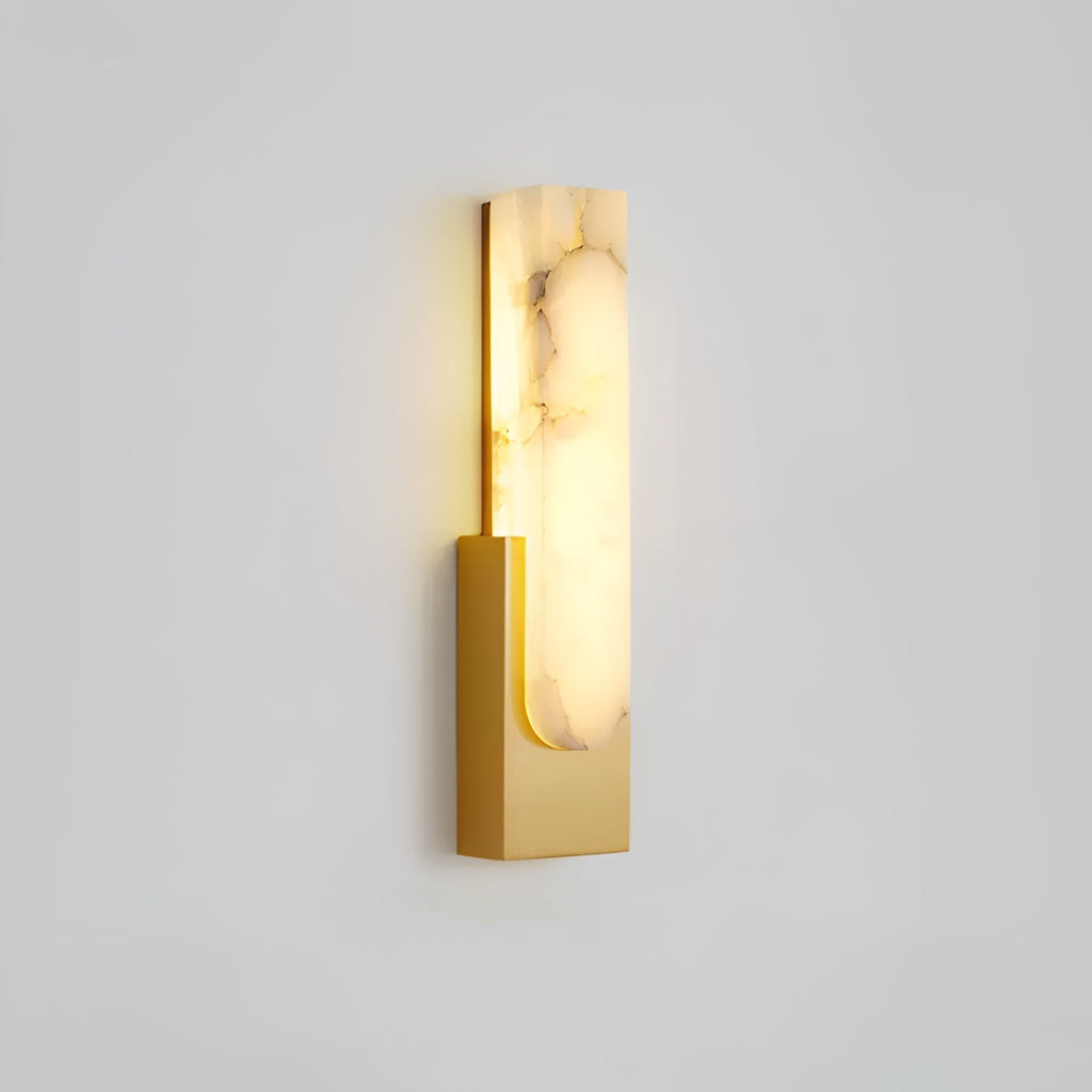 Agatha Alabaster Wall Light, Hardwired Wall Sconce, detail 31
